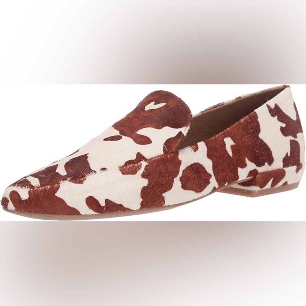 Cowhair loafers (sz 9)